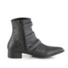 Demonia WARLOCK-50-B Black Vegan Winklepicker Men Boots