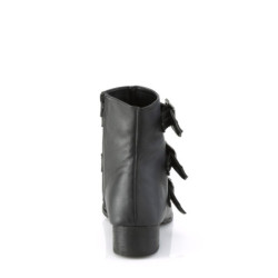 Demonia WARLOCK-50-C Black Vegan Winklepicker Men Boots