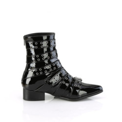 Pleaser BEJEWELED-3011-7 Silver Hologram Patent Strass