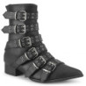 Pleaser BEJEWELED-3011-7 Silver Hologram Patent Strass
