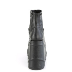 Pleaser FLAMINGO-1020CHRS Silver Strass Chrome Boots