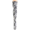 Pleaser ADORE-3000DP White Black Fabric Sale Women