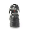 Demonia WAVE-20 Black Vegan Leather Sale Women