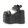 Demonia WAVE-20 Black Vegan Leather Sale Women