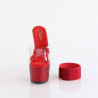 Pleaser BEJEWELED-712RS Ankle Cuff Red Strass Heels