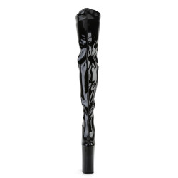 Pleaser BEYOND-4000 Black Platform Crotch High Boots