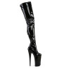 Pleaser BEYOND-4000 Black Platform Crotch High Boots