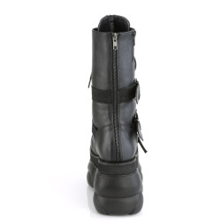 Demonia BOXER-230 Black Vegan Leather Men Boots