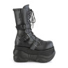 Demonia BOXER-230 Black Vegan Leather Men Boots
