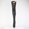Pleaser JUBILANT-4012 Vegan Lace-up Crotch High Boots