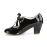 Pin Up Couture WIGGLE-32 Black Patent Sale Women