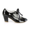 Demonia BEAR-150 Black Vegan Platform Women Boots