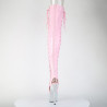 Pleaser BEJEWELED-3052HG-7 Rose Hologram Patent Silver