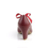 Pin Up Couture WIGGLE-32 Burgundy Vegan Leather Sale