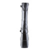 Demonia STACK-308 Black Vegan Cyber Platform Men Boots