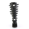 Demonia SWING-815WC Black Vegan Platform Knee Boots