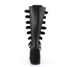 Demonia SWING-815WC Black Vegan Platform Knee Boots