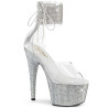 Pleaser BEJEWELED-724RS Strass Platform High Heels