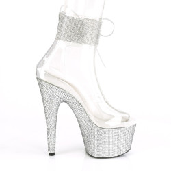 Pleaser BEJEWELED-724RS Strass Platform High Heels