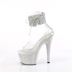 Pleaser BEJEWELED-724RS-02 Strass Platform High Heels