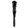 Pleaser INFINITY-3028 Patent Buckle Thigh High Boots