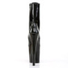 Pleaser XTREME-1020 Black Patent Ankle High Boots Women