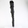 Pleaser INFINITY-3028 Vegan Buckle Thigh High Boots