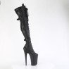 Pleaser INFINITY-3028 Vegan Buckle Thigh High Boots