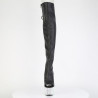 Pleaser BEJEWELED-3019MS-7 Laced Overknee Boots