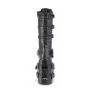 Demonia SWING-327 Black Vegan Platform Knee High Boots