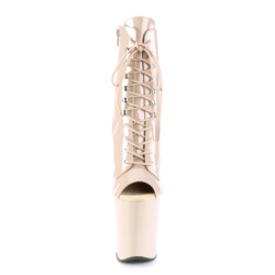 Pleaser XTREME-1021 Nude Patent Sale Women