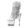 Pleaser ADORE-1017SQF Transparent Silver Hologram Sale