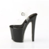 Pleaser XTREME-808SPRS Pewter Pole Dance High Heels Shoes