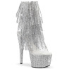 Pleaser BEJEWELED-1017RSF-7 Transparent Silver Strass