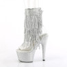 Pleaser BEJEWELED-1017RSF-7 Transparent Silver Strass