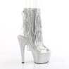 Pleaser BEJEWELED-1017RSF-7 Transparent Silver Strass