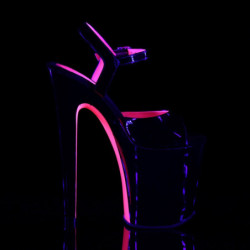 Pleaser XTREME-809TT Pink Exotic Pole Dance High Heels