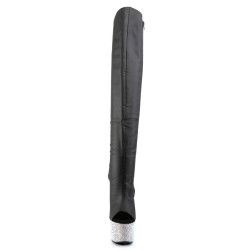 Pleaser BEJEWELED-3019DM-7 Laced Overknee Boots