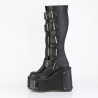Demonia TRANSFORMER-800 Vegan Platform Knee High Boots