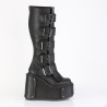 Demonia TRANSFORMER-800 Vegan Platform Knee High Boots