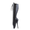 Devious BALLET-2020 Leather Spike Stiletto Heeled Boots