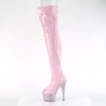 Pleaser BEJEWELED-3011-7 Platform Thigh High Boots
