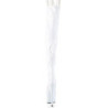 Pleaser ADORE-3000HWR White Hologram Overknee Boots