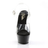Pleaser KISS-208 Black High Heeled Platform Shoes Women