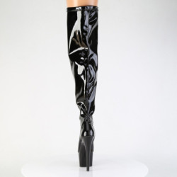 Pleaser ADORE-3000WCF Hologram Wide Calf Overknee Boots