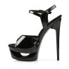 Pleaser ECLIPSE-609 Black Patent Sale Women