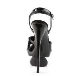 Pleaser ECLIPSE-609 Black Patent Sale Women