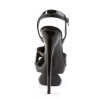 Pleaser ECLIPSE-609 Black Patent Sale Women