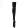 Pleaser ADORE-3008 Suede Stretch Over The Knee Boots
