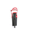 Pleaser FLAMINGO-809 Red Patent Black Sale Women